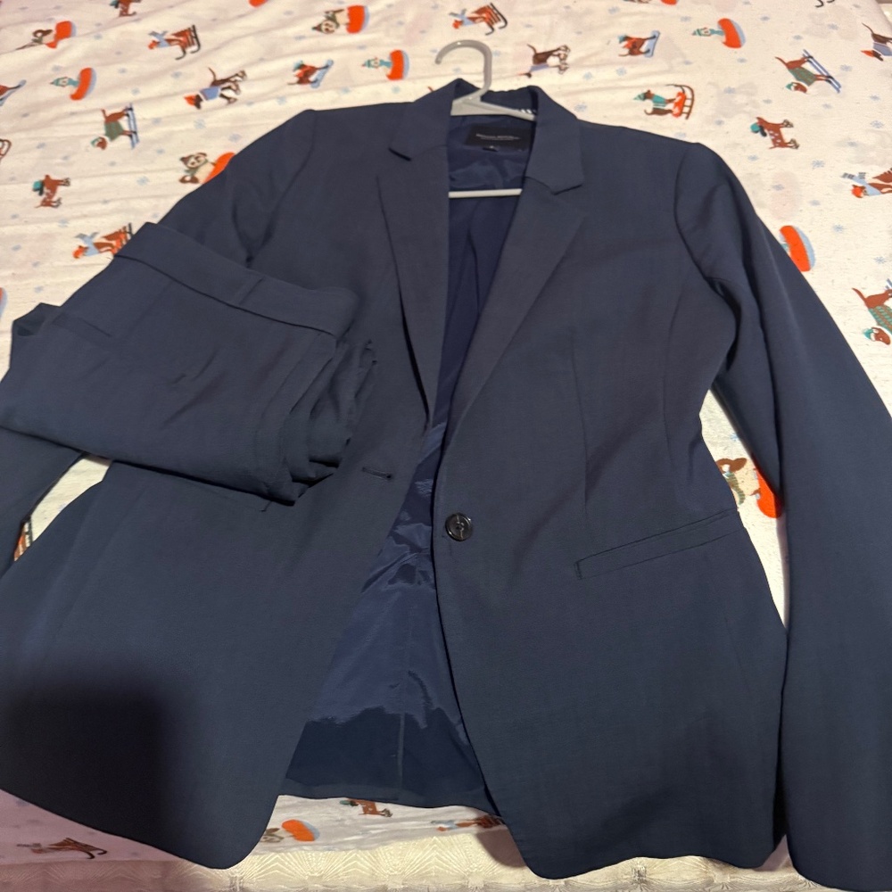 banana republic suit